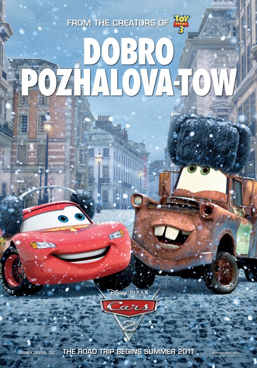 Cars 2 Movie Poster