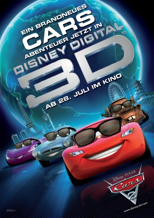 Cars 2 Movie Poster