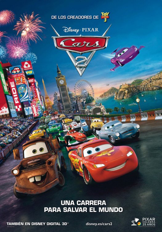 Cars 2 Movie Poster