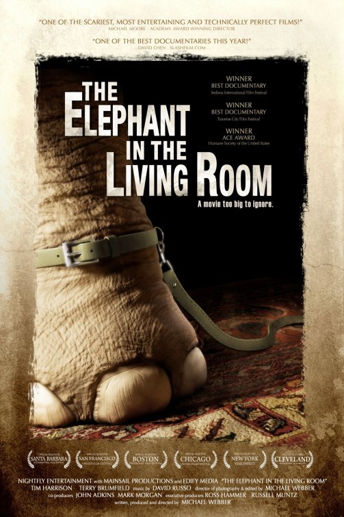 The Elephant in the Living Room Movie Poster