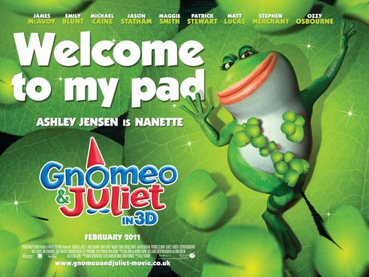 Gnomeo and Juliet Movie Poster