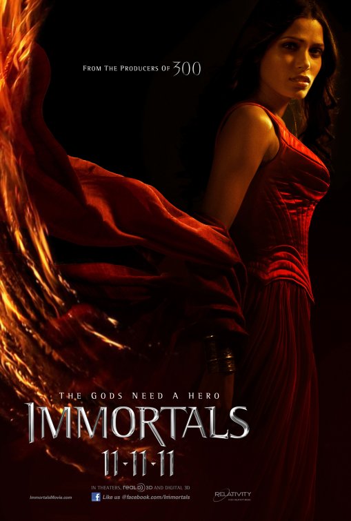 Immortals Movie Poster