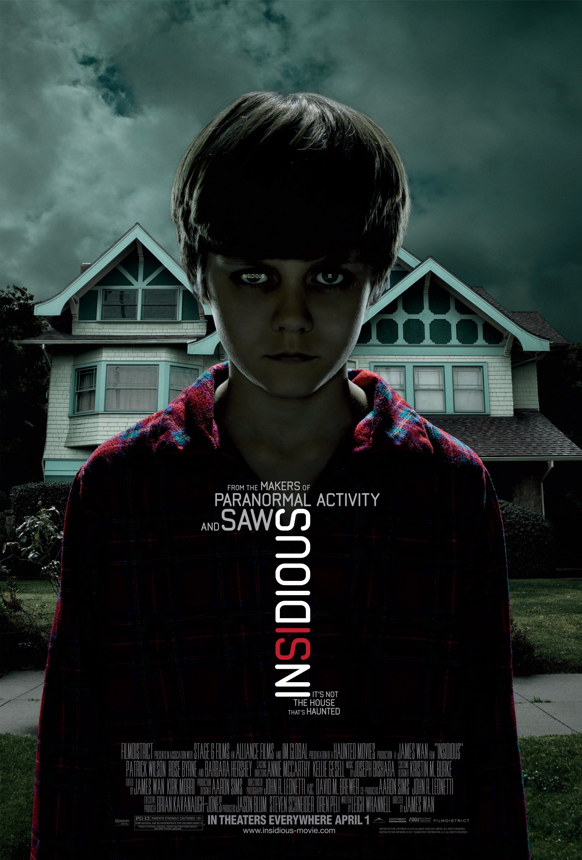 Mega Sized Movie Poster Image for Insidious (#1 of 9)