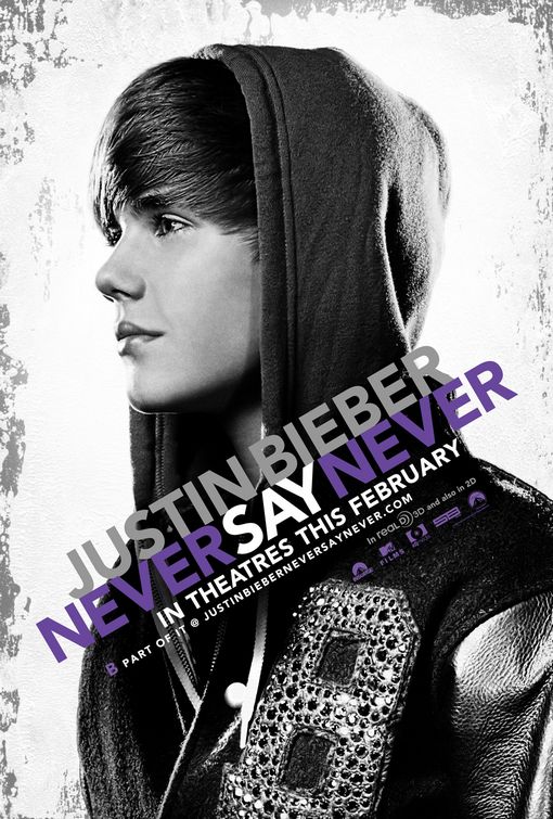 Justin Bieber: Never Say Never Movie Poster