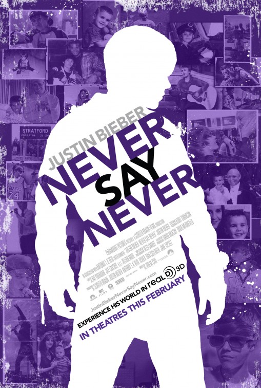 Justin Bieber: Never Say Never Movie Poster