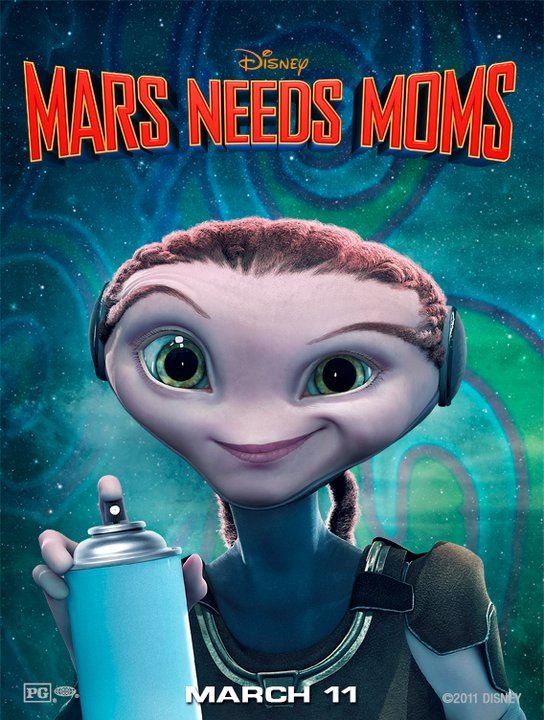 Mars Needs Moms! Movie Poster