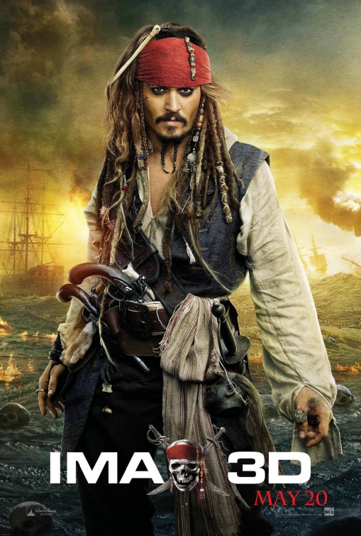 Pirates of the Caribbean: On Stranger Tides Movie Poster