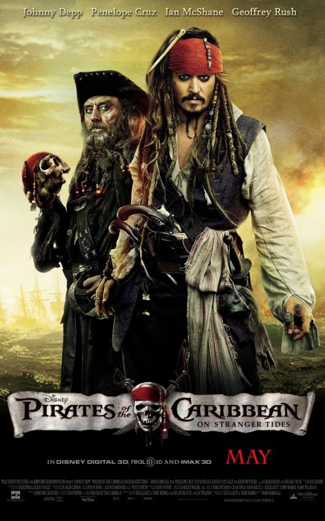 Pirates of the Caribbean: On Stranger Tides Movie Poster