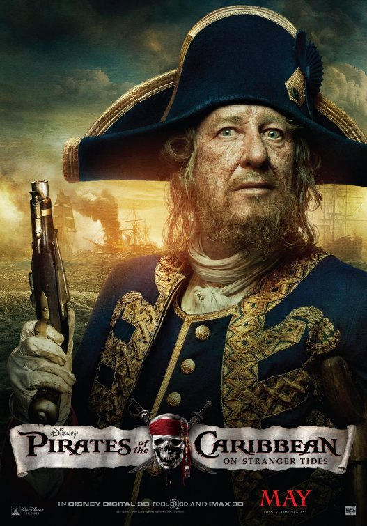 Pirates of the Caribbean: On Stranger Tides Movie Poster