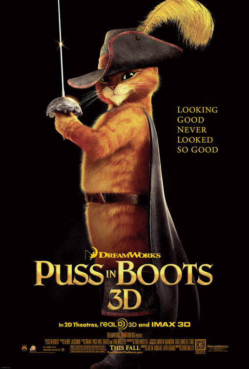 Puss in Boots Movie Poster