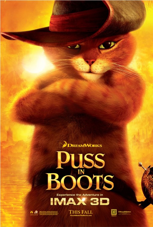 Puss in Boots Movie Poster