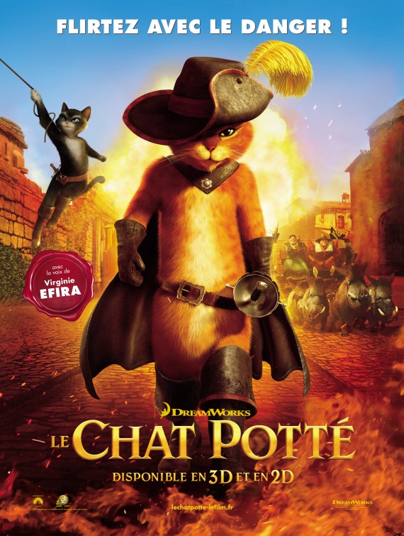 Puss in Boots Movie Poster