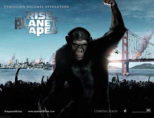 Rise of the Planet of the Apes Movie Poster