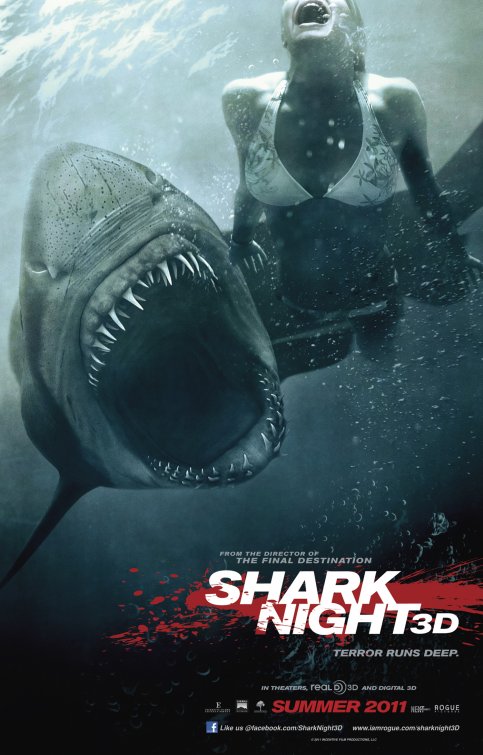 Shark Night 3D Movie Poster