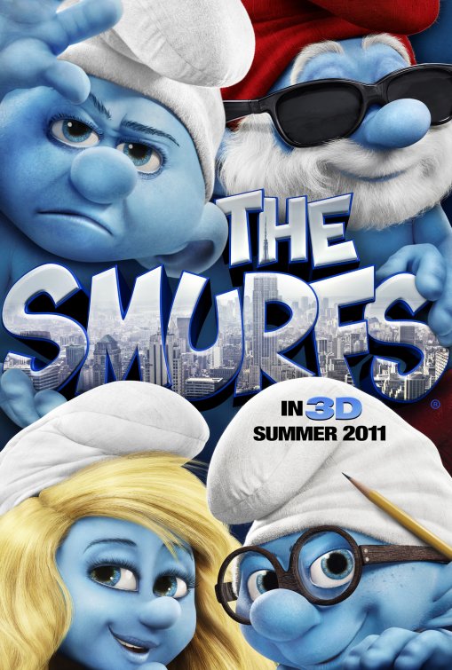 The Smurfs Movie Poster