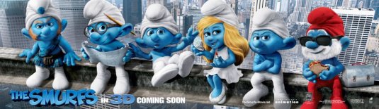 The Smurfs Movie Poster