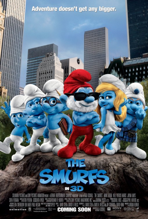 The Smurfs Movie Poster