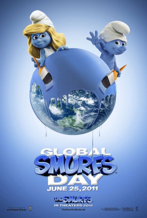 The Smurfs Movie Poster