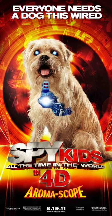 Spy Kids 4: All the Time in the World Movie Poster