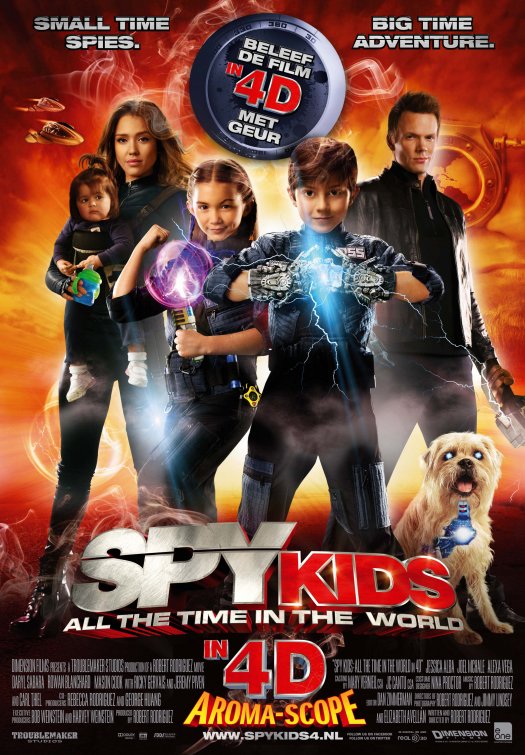 Spy Kids 4: All the Time in the World Movie Poster