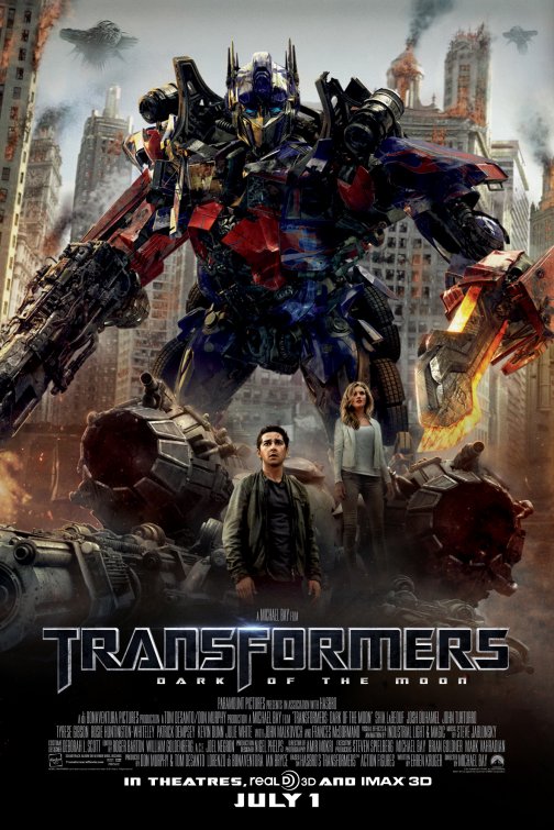 Transformers: Dark of the Moon Movie Poster