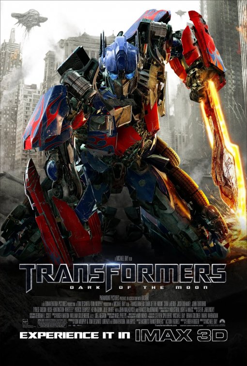 Transformers: Dark of the Moon Movie Poster