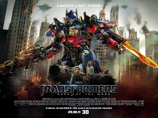 Transformers: Dark of the Moon Movie Poster