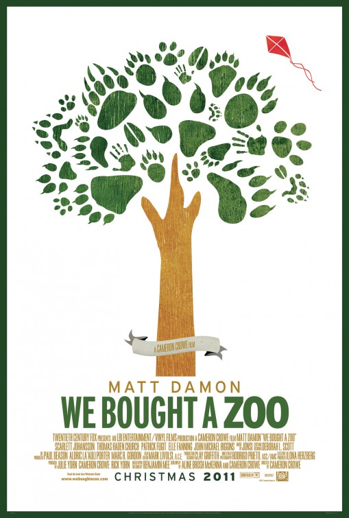 We Bought a Zoo Movie Poster