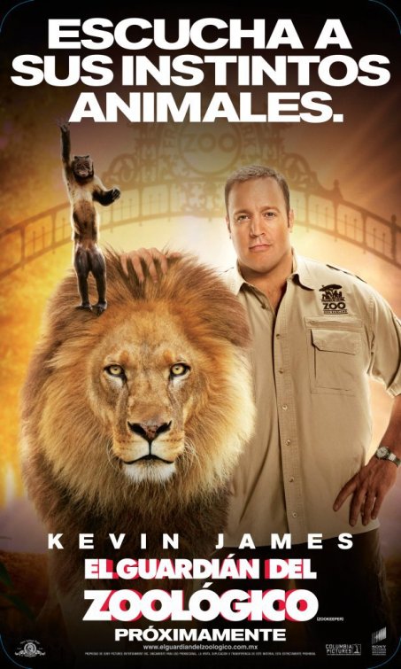 The Zookeeper Movie Poster