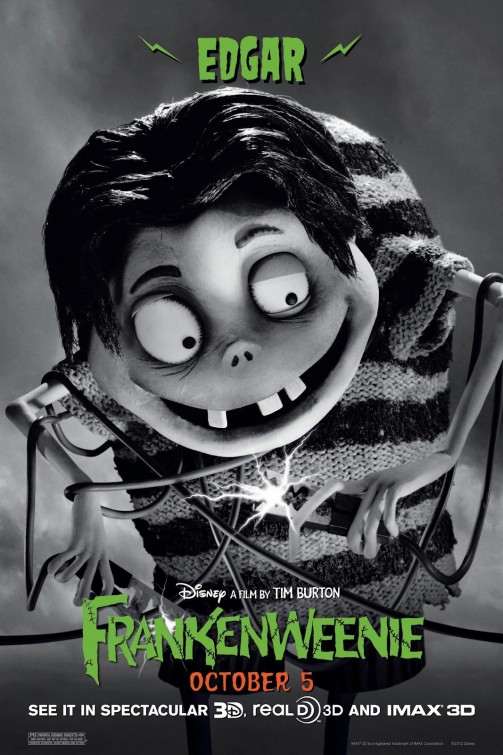 Frankenweenie Movie Poster