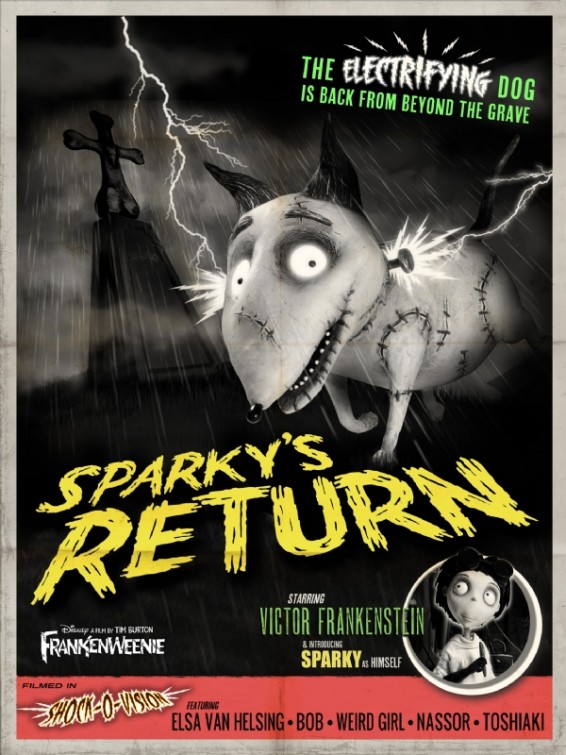 Frankenweenie Movie Poster