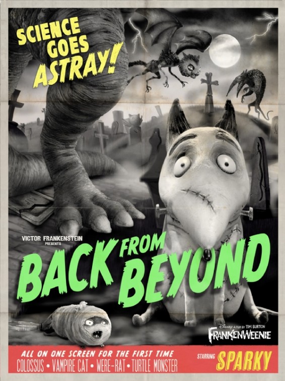 Frankenweenie Movie Poster