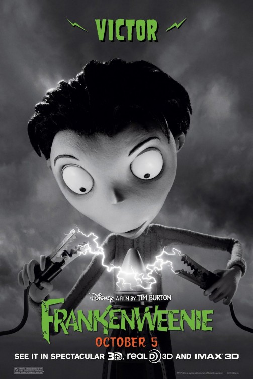 Frankenweenie Movie Poster