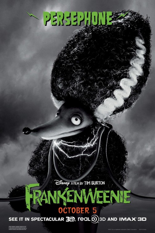 Frankenweenie Movie Poster