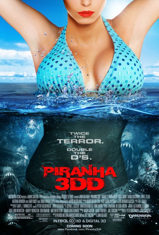 Piranha 3DD Movie Poster