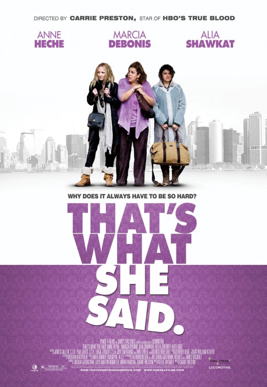 That's What She Said Movie Poster