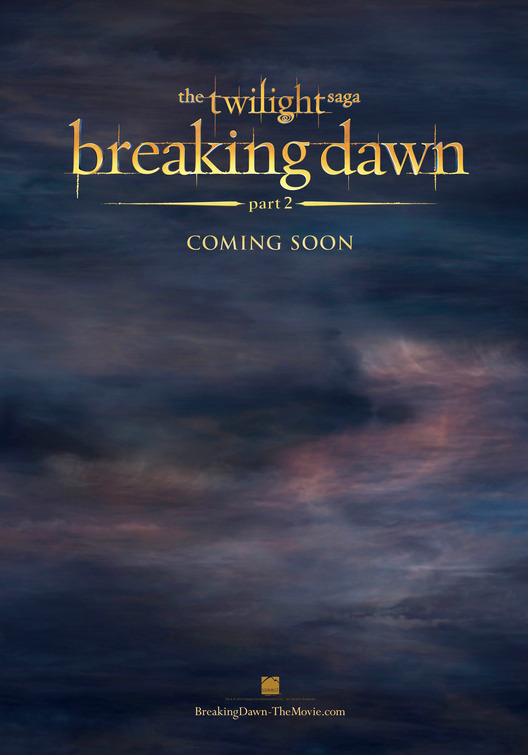 The Twilight Saga: Breaking Dawn - Part 2 Movie Poster