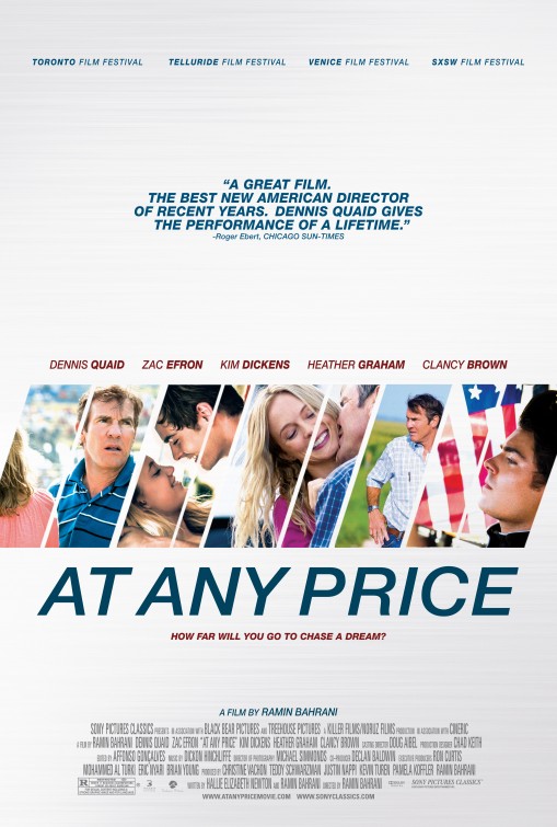 At Any Price Movie Poster