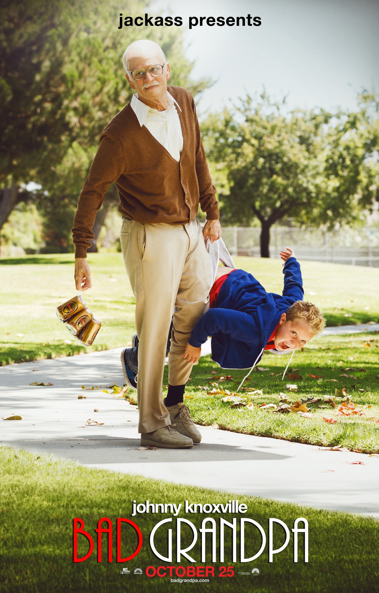 Mega Sized Movie Poster Image for Bad Grandpa (#1 of 4)