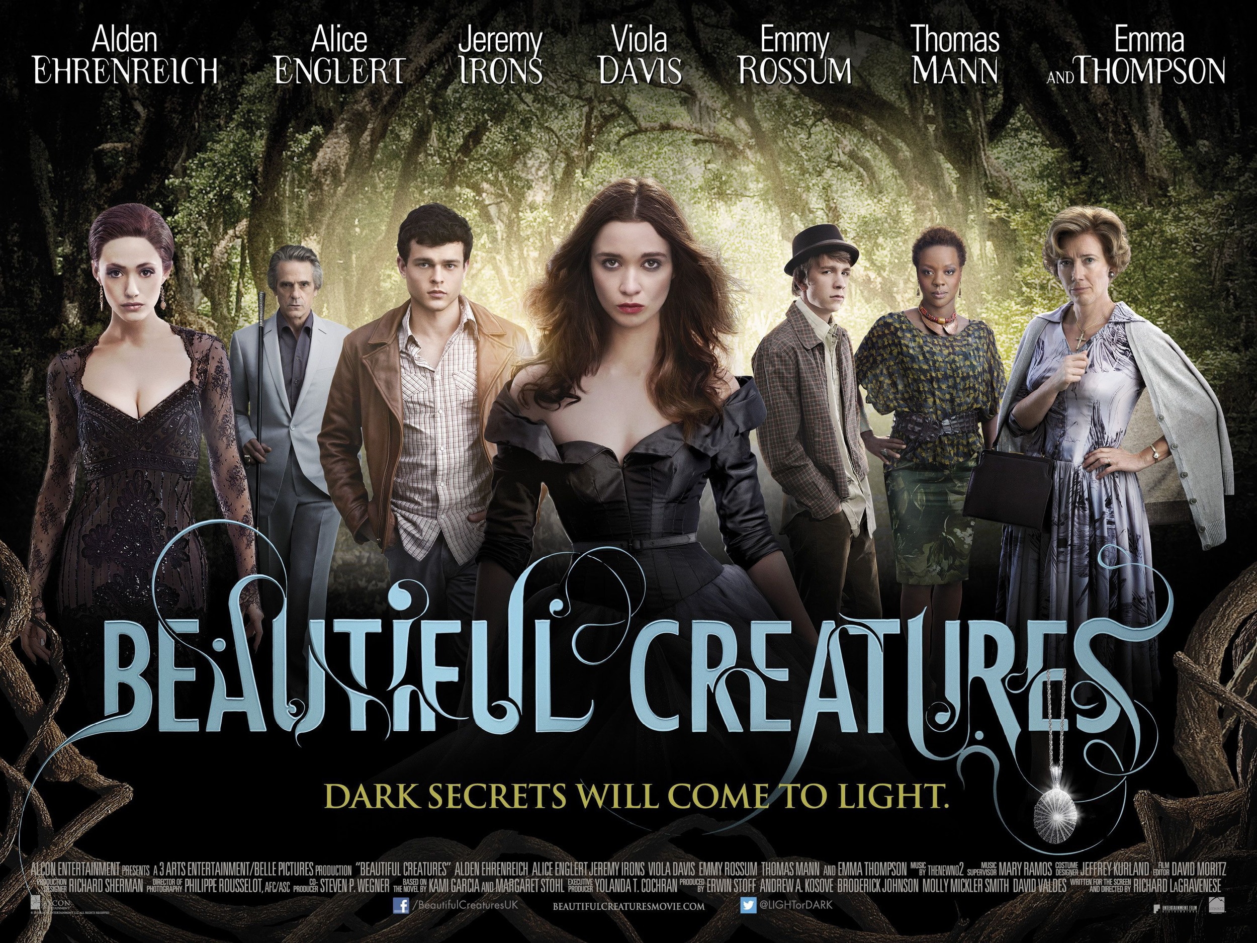 Mega Sized Movie Poster Image for Beautiful Creatures (#15 of 15)