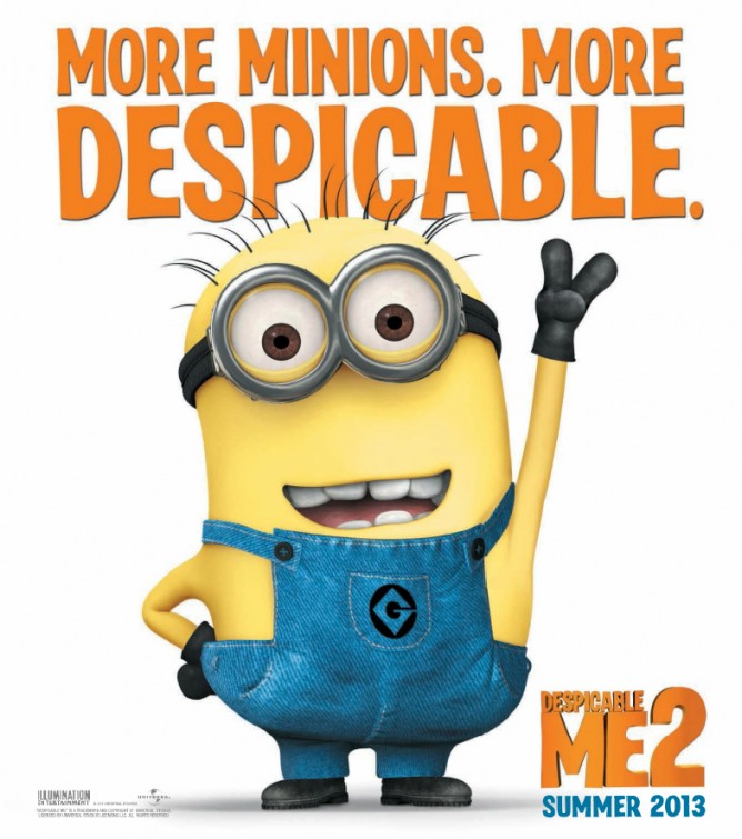 Despicable Me 2 Movie Poster