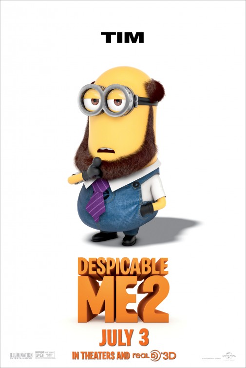 Despicable Me 2 Movie Poster