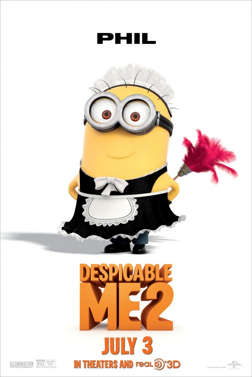 Despicable Me 2 Movie Poster