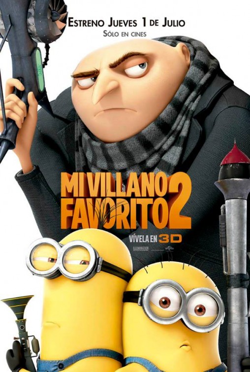 Despicable Me 2 Movie Poster