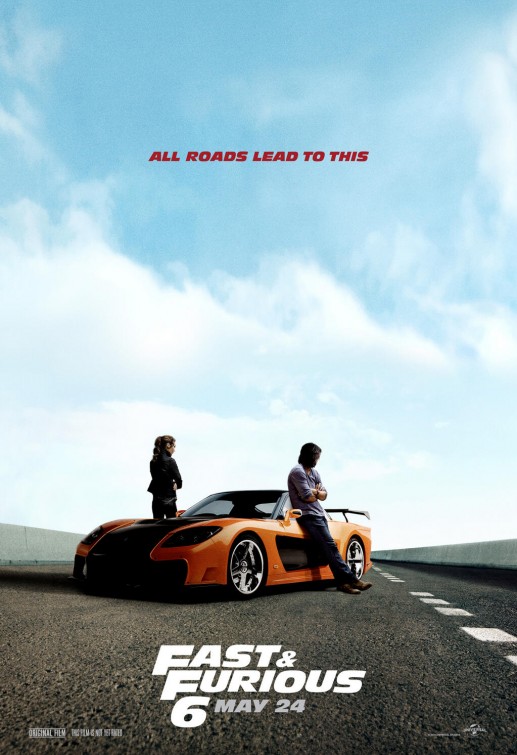 Fast & Furious 6 Movie Poster