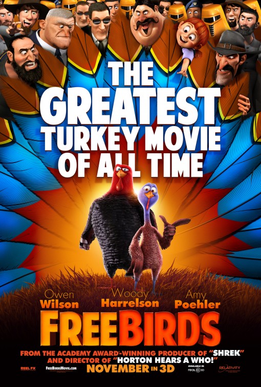 Free Birds Movie Poster