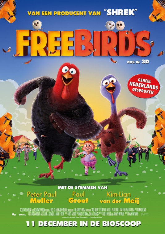 Free Birds Movie Poster