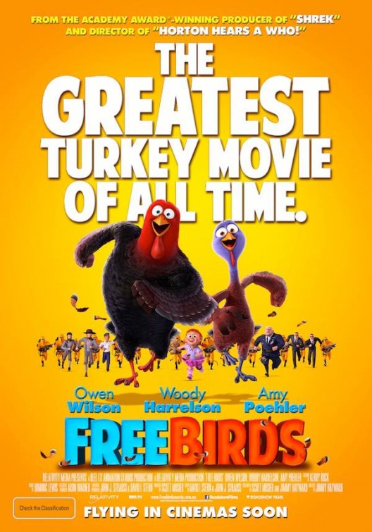 Free Birds Movie Poster