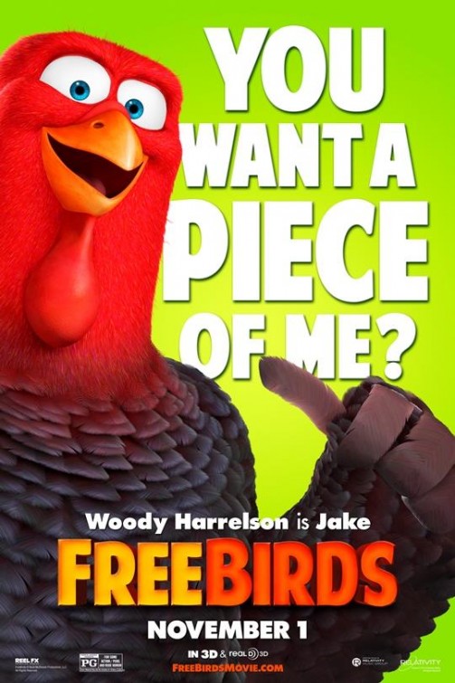 Free Birds Movie Poster