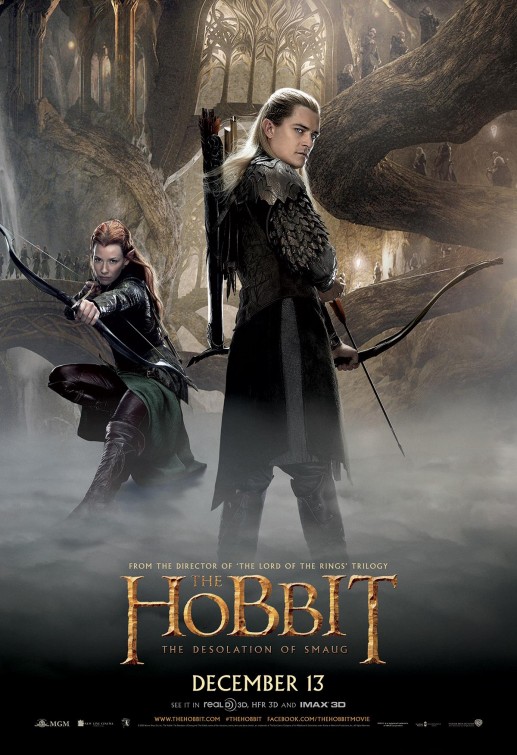 The Hobbit: The Desolation of Smaug Movie Poster